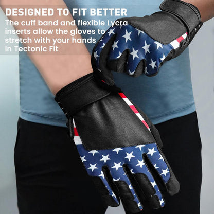 Premium Cabretta Leather Batting Gloves for Men, Women, and Youth - Pro Grip Baseball & Softball Gloves (1 Pair)